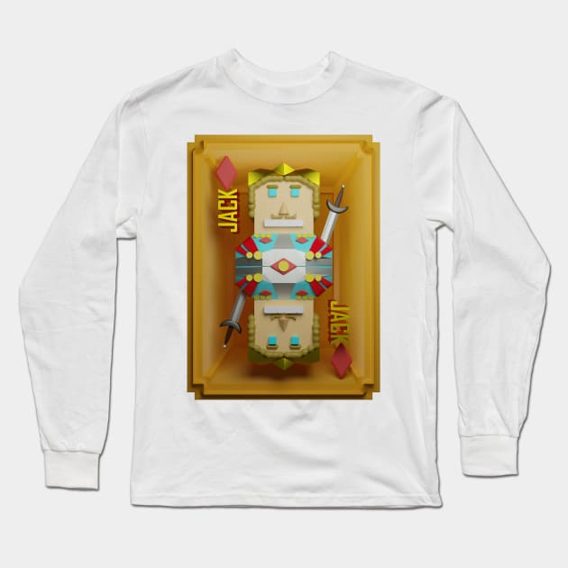 Jack of Diamonds Long Sleeve T-Shirt by Raphoto1